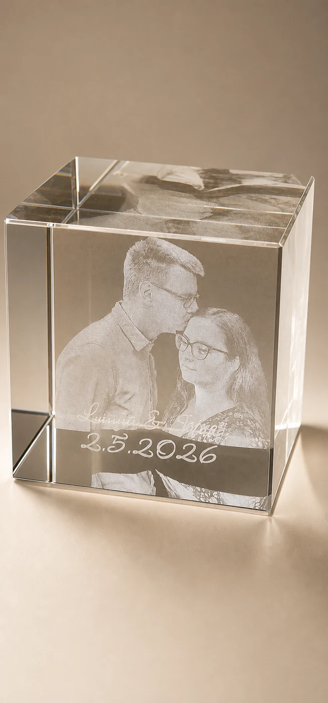 Poročni 3D kristal – pogled 2